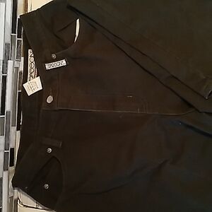 Vintage 1990s Y2K black jeans high rise